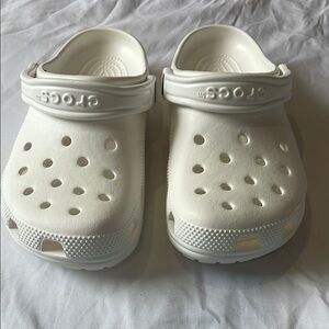White CROCS - NWOT